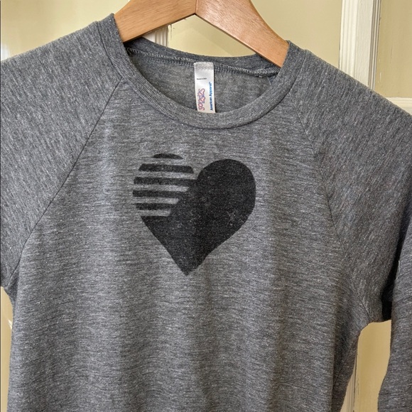 American Apparel Gray Long loose sleeve - Picture 4 of 5